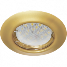 Ecola Light MR16 DL92 GU5.3 Светильник встр. выпуклый Перламутровое золото 30x80