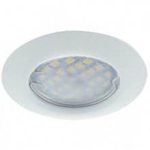 Светильник Ecola Light MR16 DL92 GU5.3 встр. выпуклый Белый 30x80